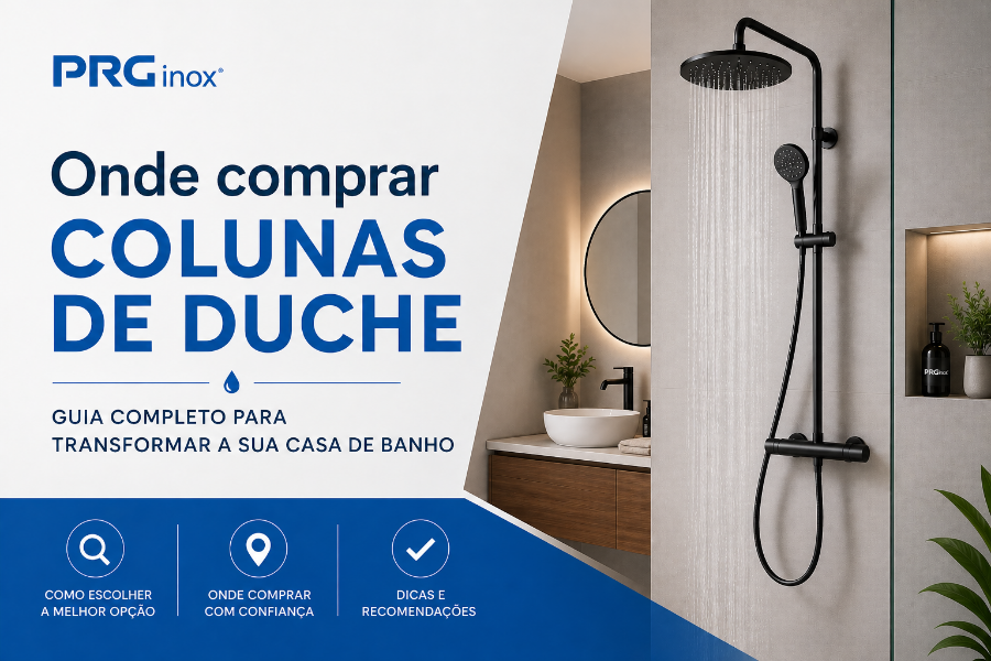 Onde comprar colunas de duche em Portugal
